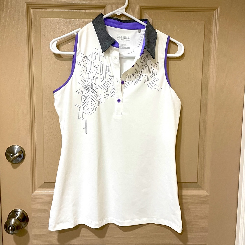 Cutter and Buck Annika DryTec 50 UPF tank - SZ SP